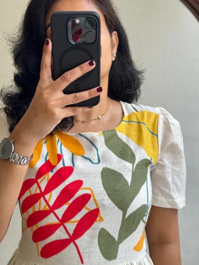 Libas Beautiful Prints Of Pure And Rich Soft Cotton Gown